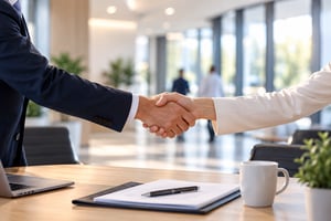 Handshake for new BindiMaps ownership
