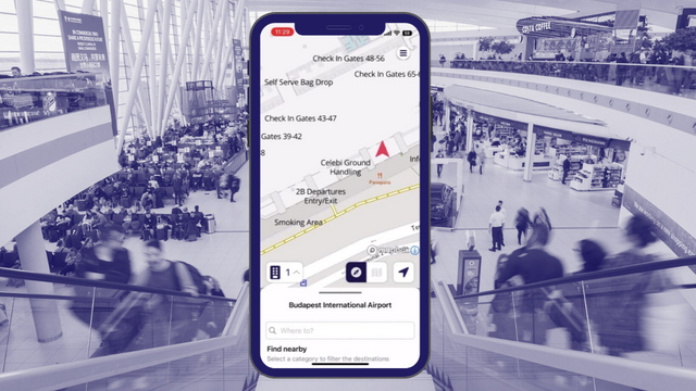 BindiMaps is at Budapest International Airport in major European accessibility project