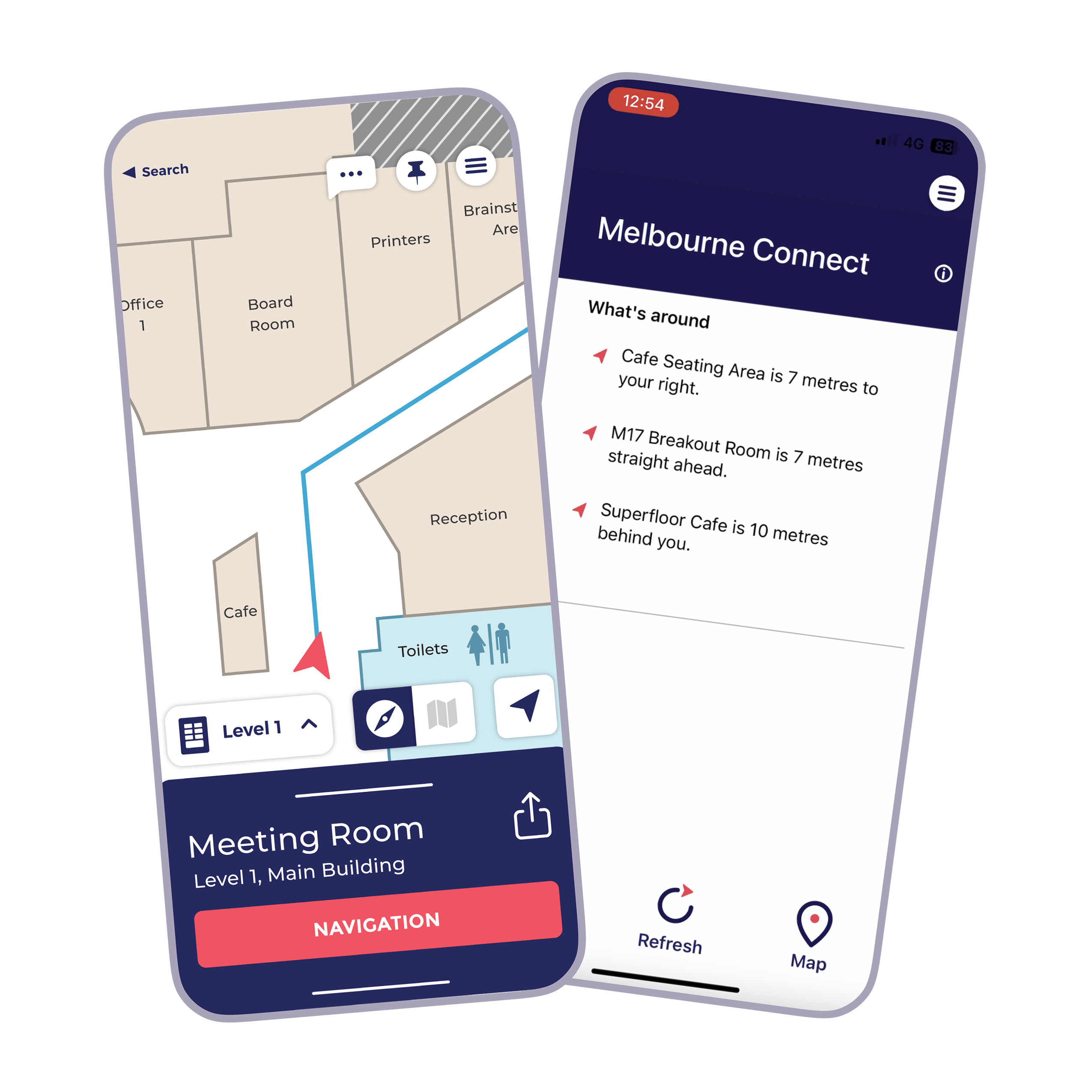BindiMaps - Accessible Navigation on an Iphone